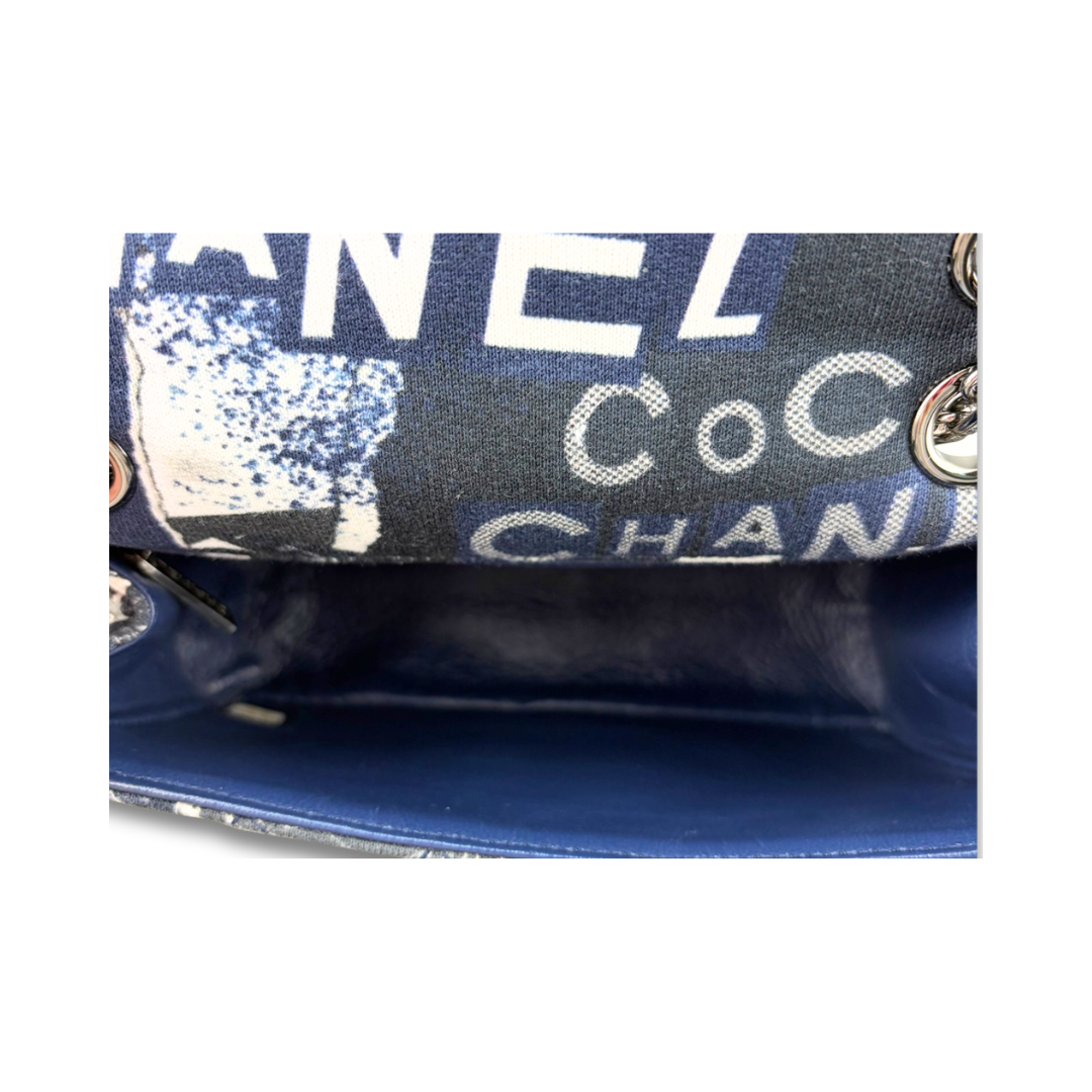 Chanel Quilted Fabric Mini 2.55 Reissue Single Flap