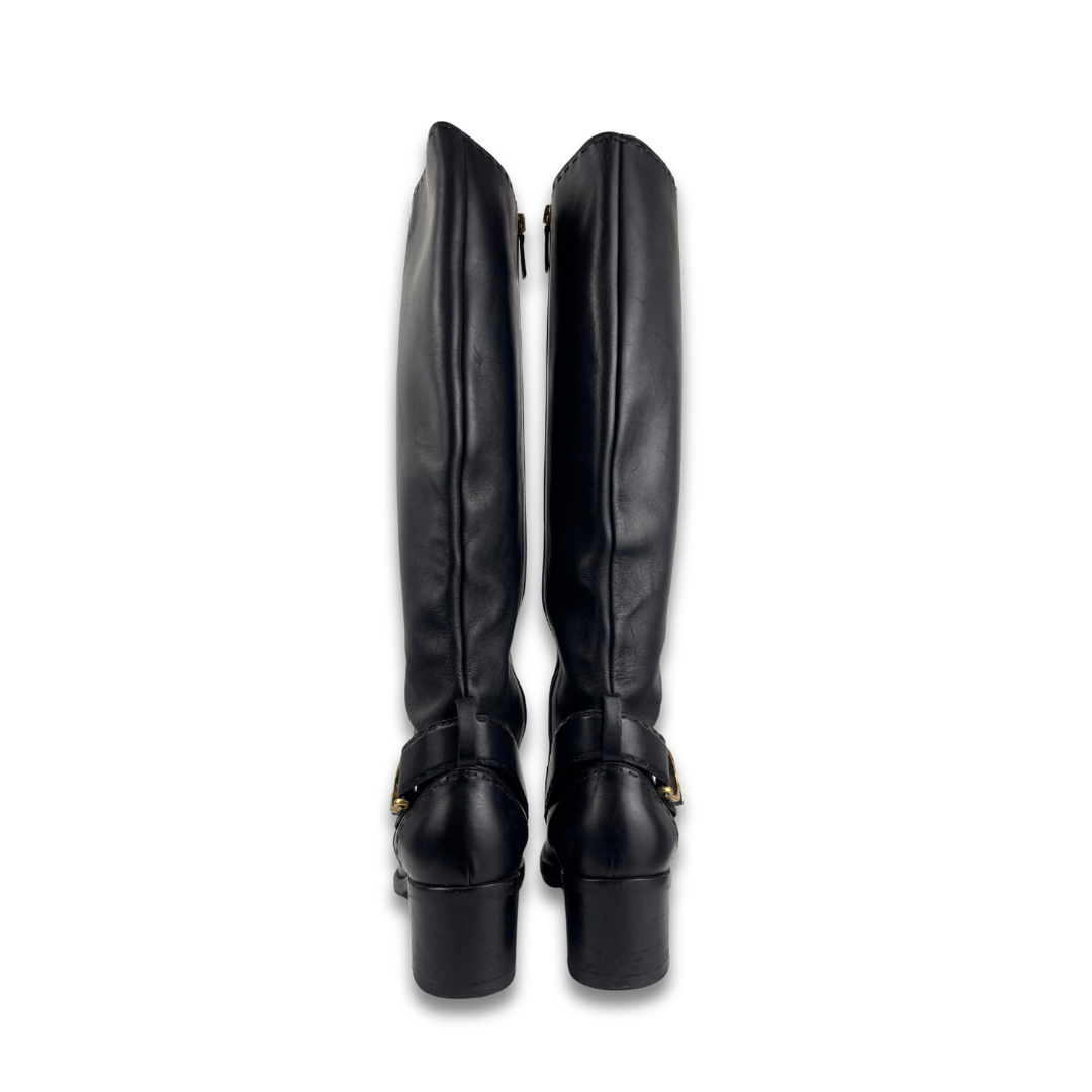 Gucci Horsebit Riding Boots - Size 40