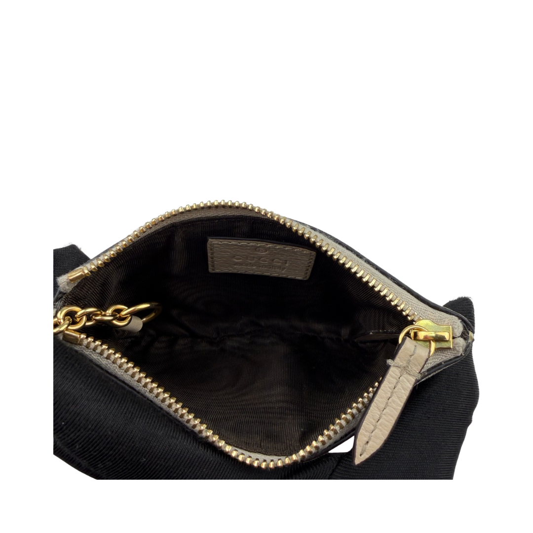 Gucci Ophidia Cream Key Pouch