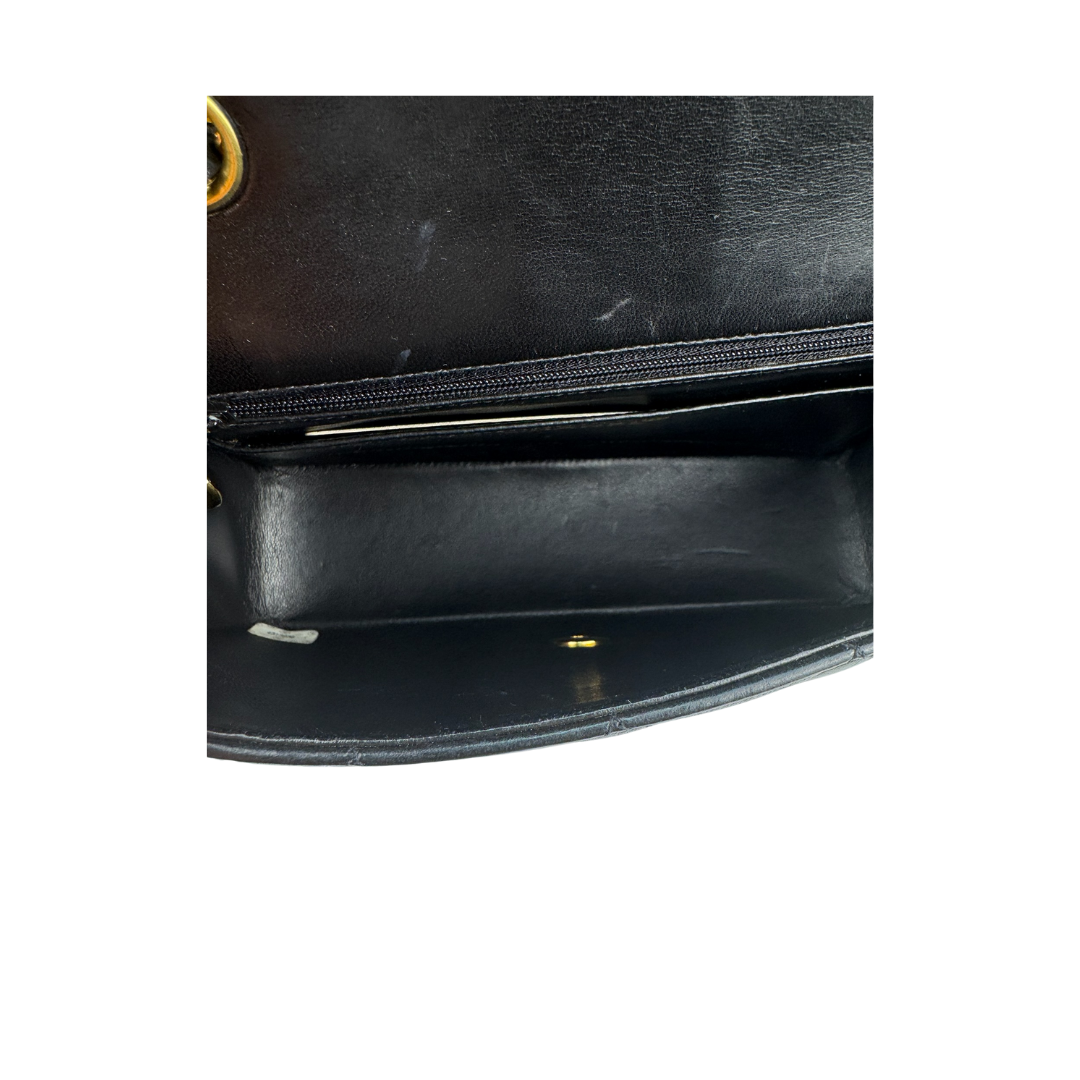 Chanel Lambskin Small Diana Single Flap