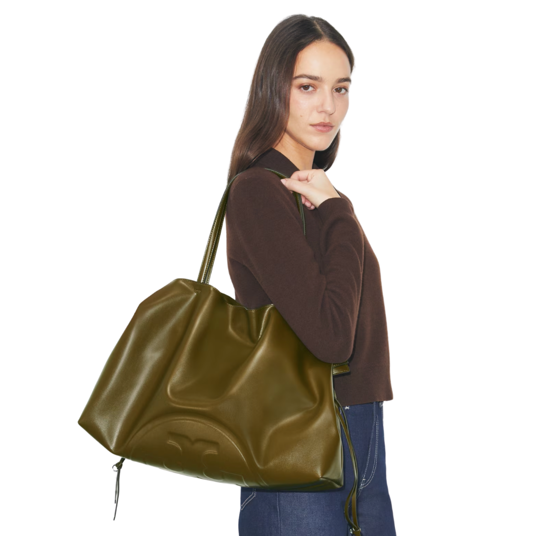 Tory Burch Ella Natuura Drawstring Tote