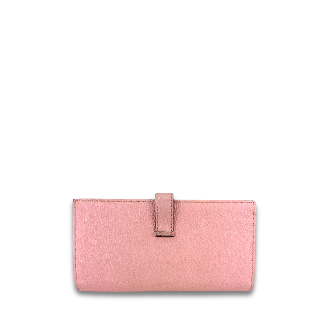 Hermès Swift Pale Pink Bearn Wallet
