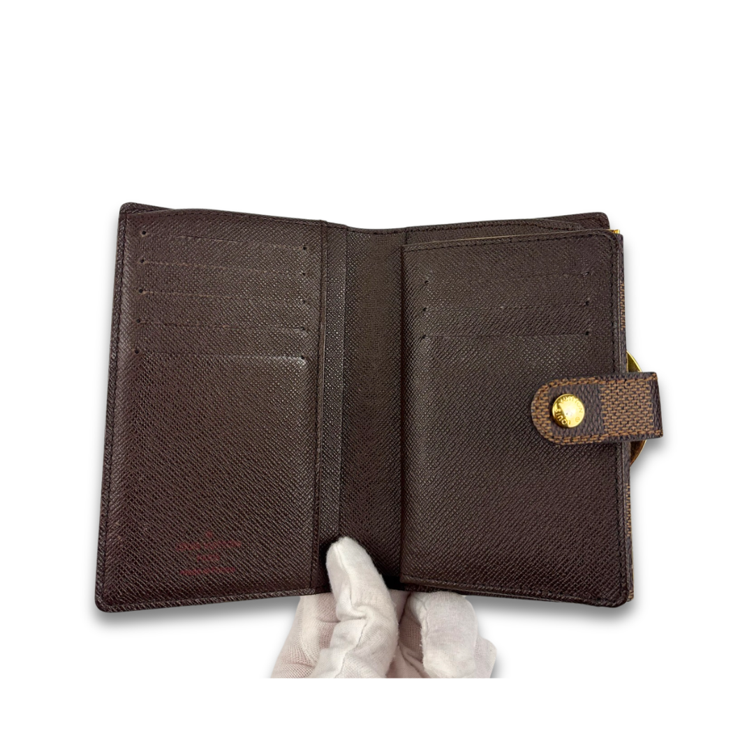Louis Vuitton Damier Ebene French Purse Wallet