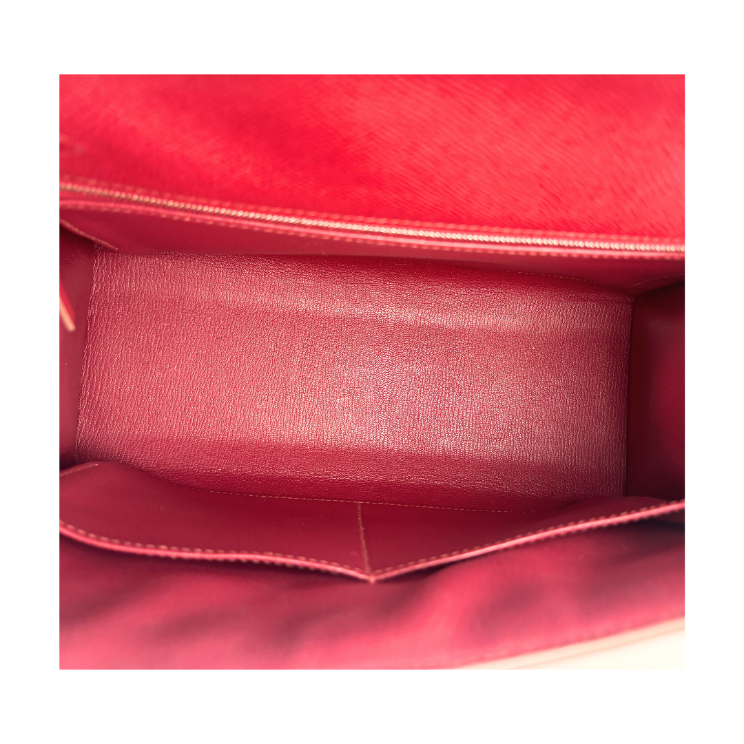 Hermès Epsom Kelly 28 Rubis