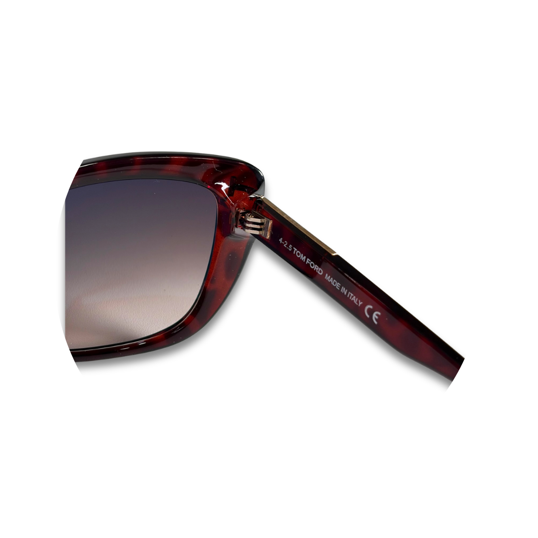 Tom Ford Tortoiseshell Lindsay Sunglasses