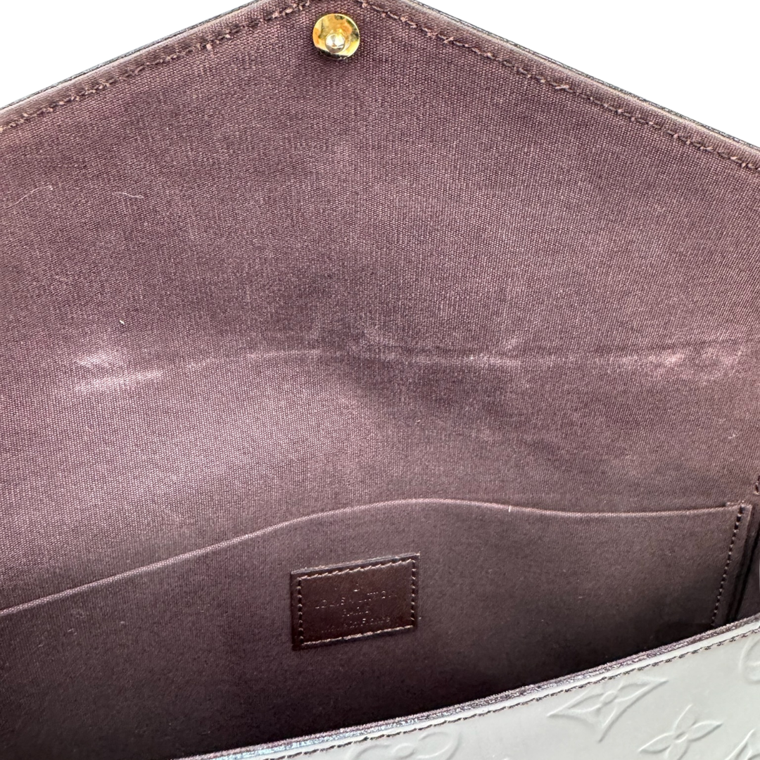 Louis Vuitton Amarante Vernis Pochette Felicie