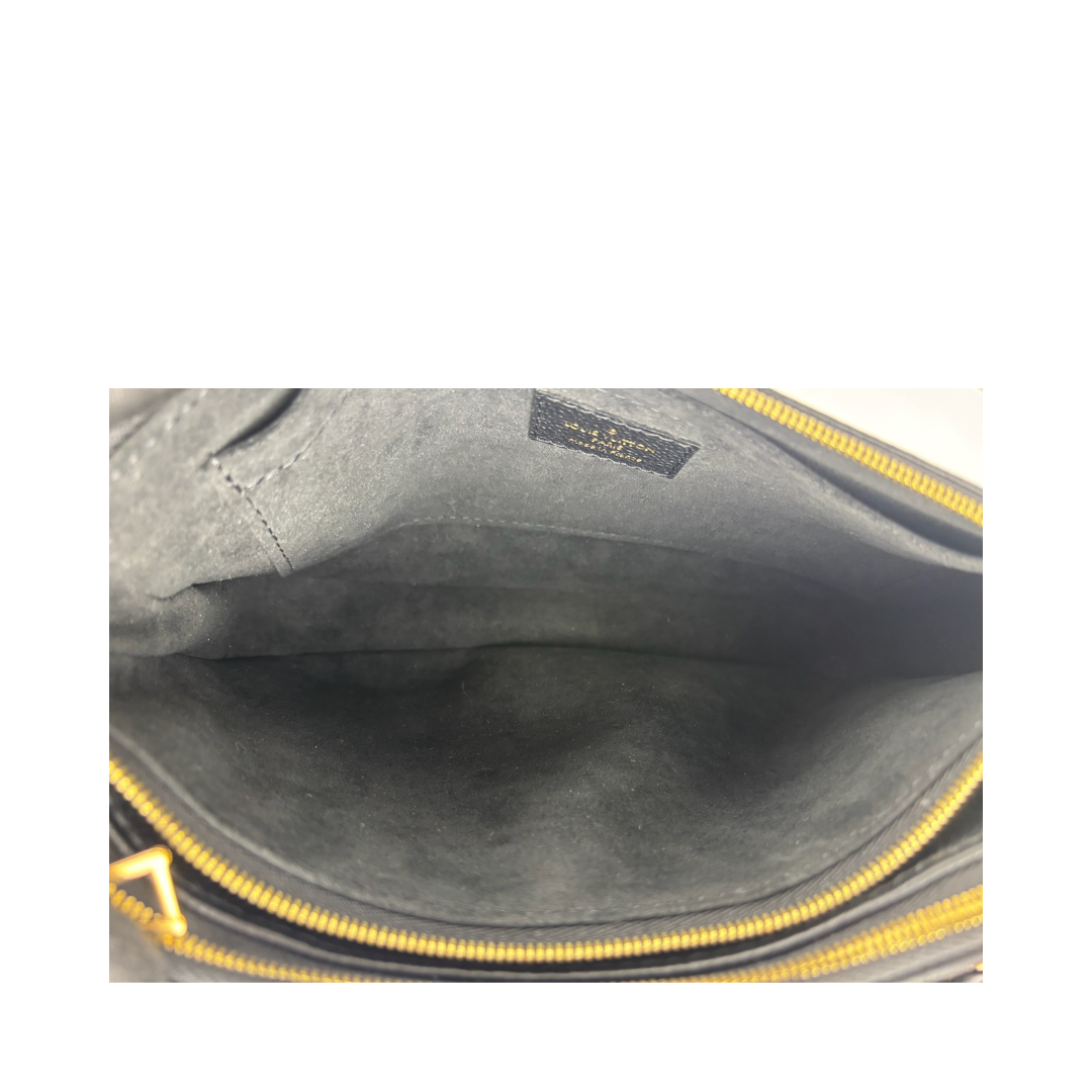 Louis Vuitton Black Empreinte Multi Pochette Accessoires