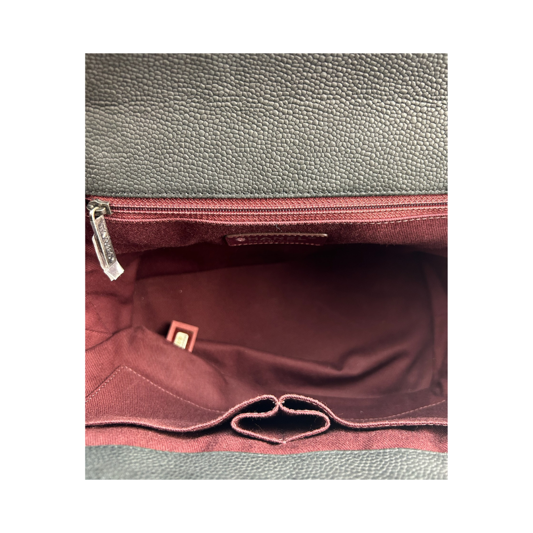 Chanel Caviar Globe Trotter Vanity Case