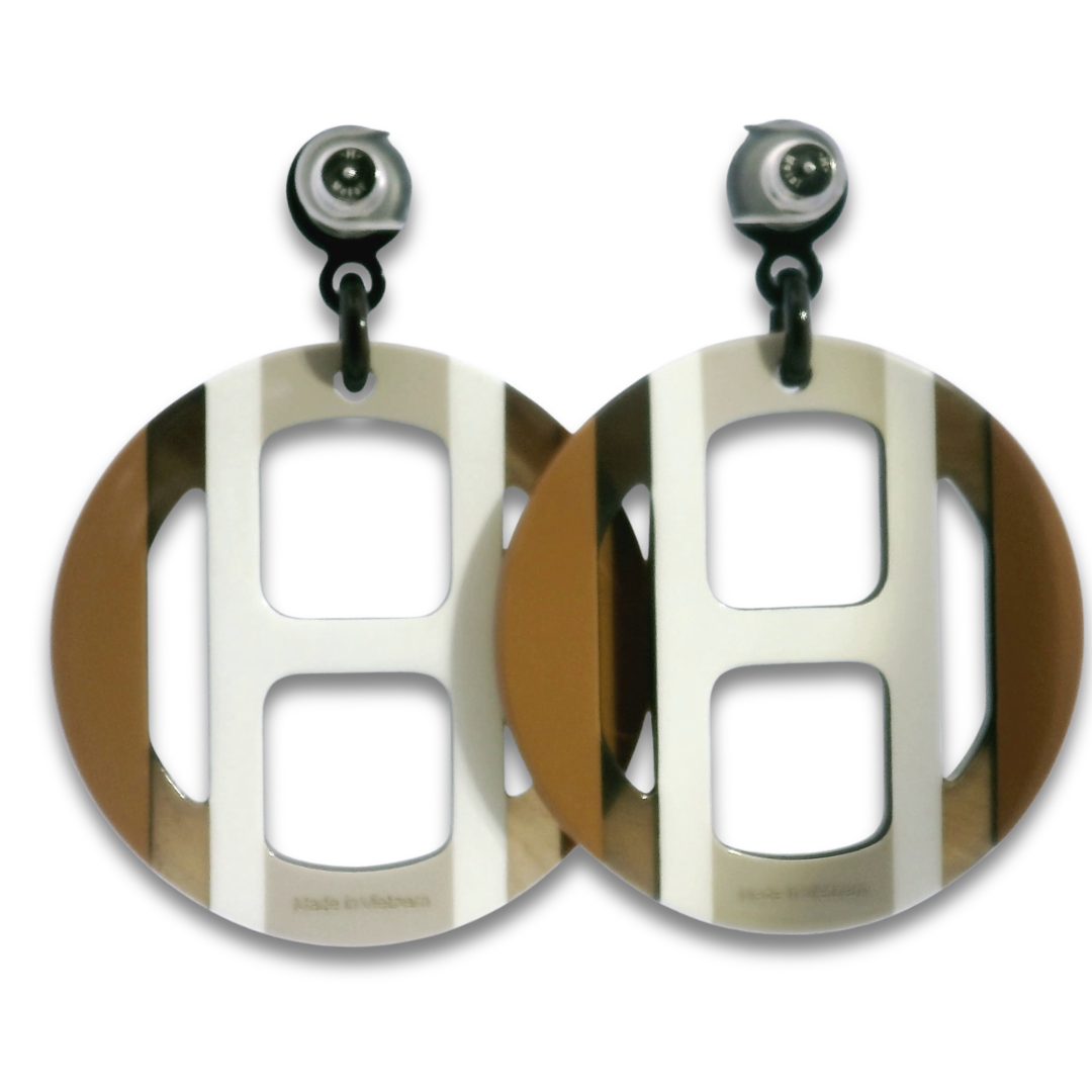 Hermès H Equipe Earrings