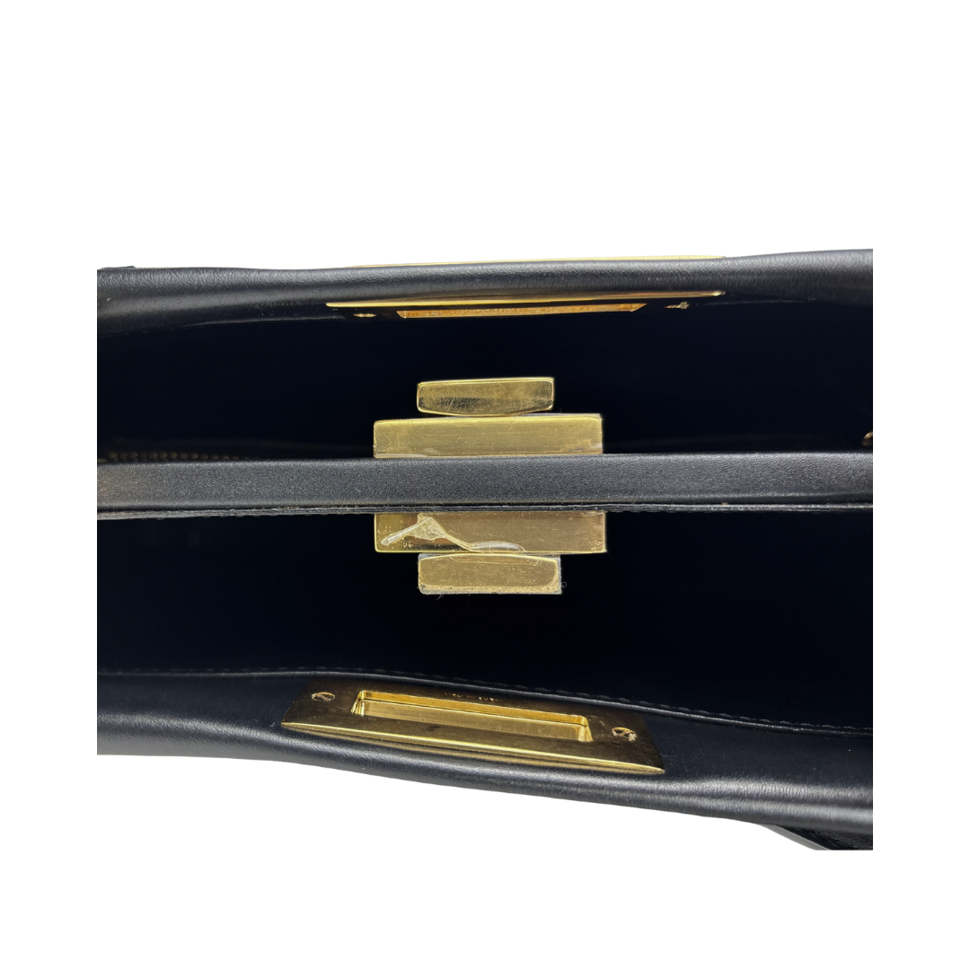 Fendi Black Medium Peekaboo