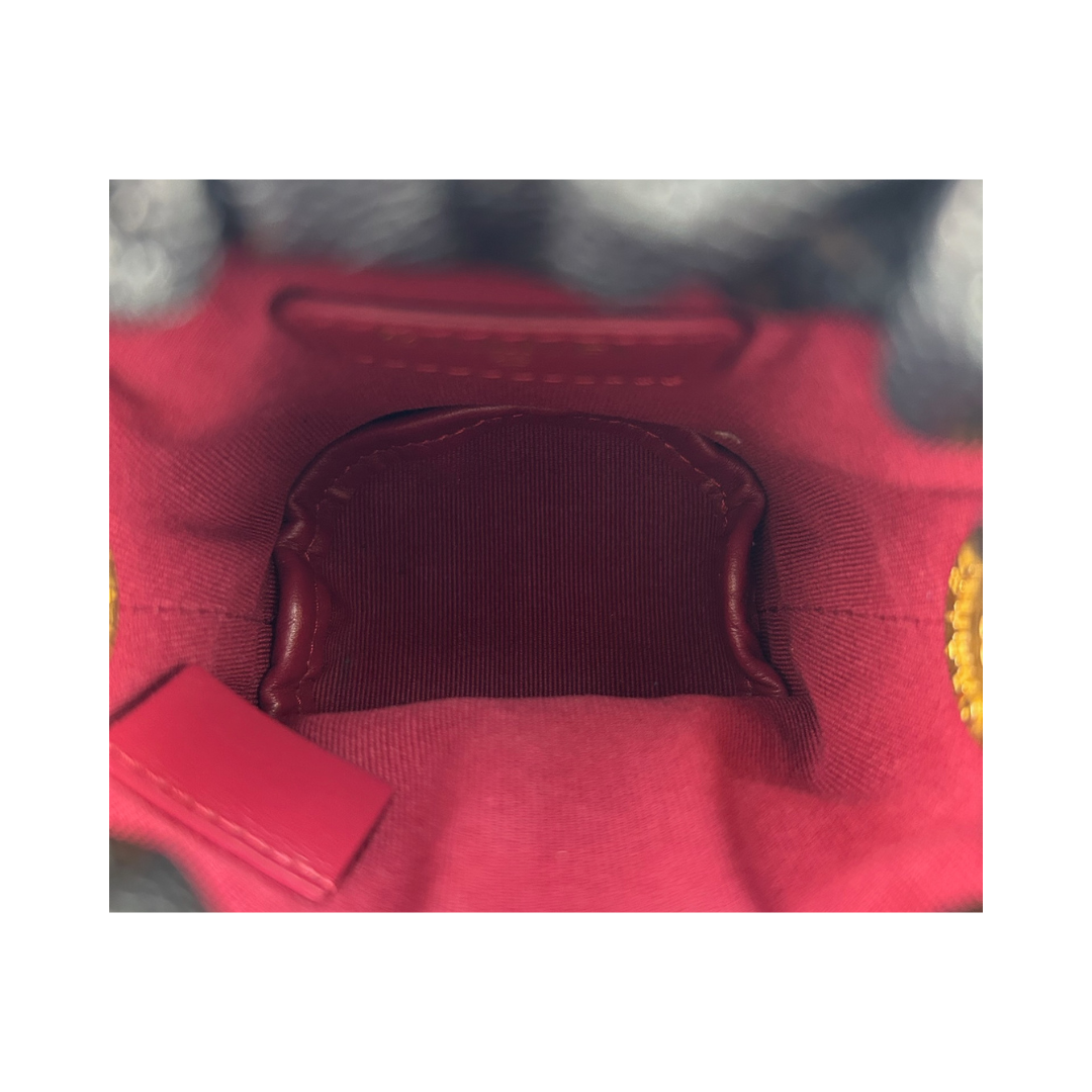 Chanel Caviar Twist My Buttons Mini Bucket Bag