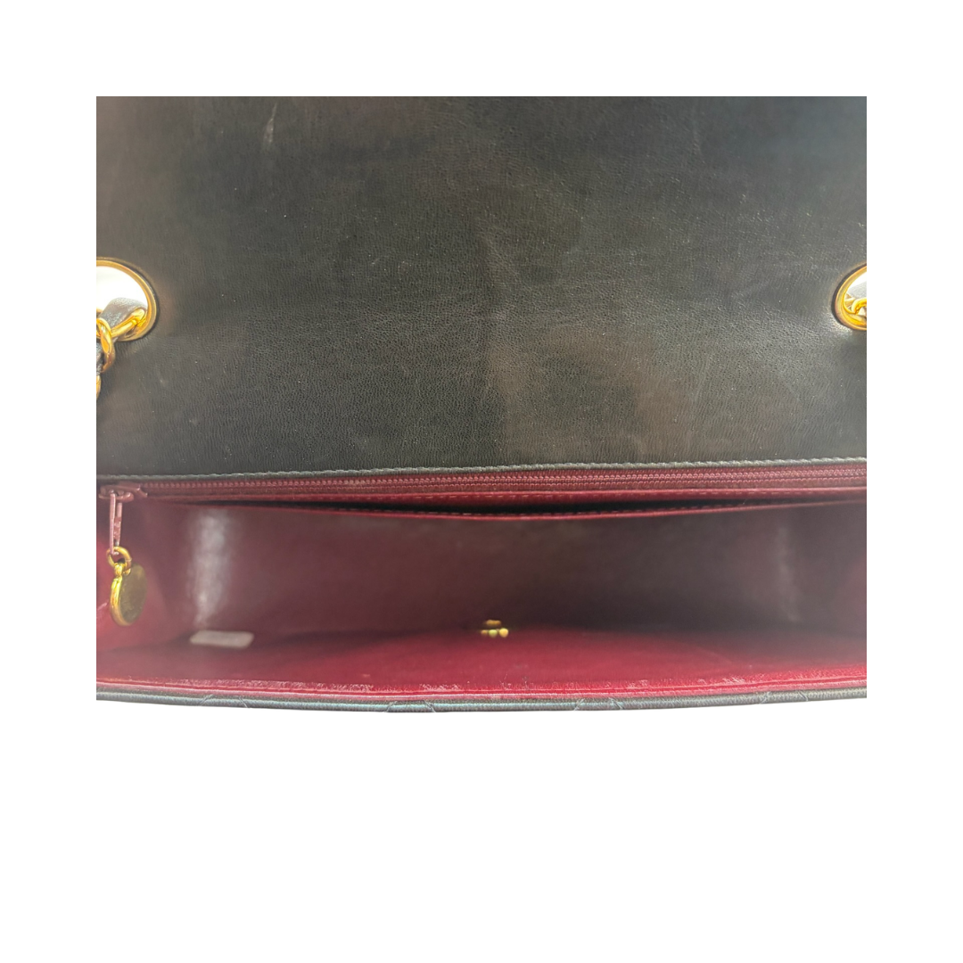 Chanel Medium Lambskin Diana Single Flap