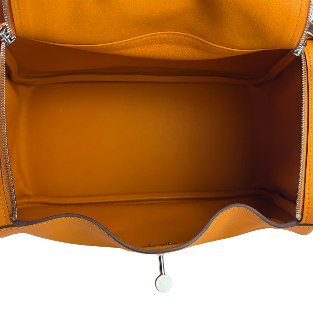 Hermès Swift Lindy 26 Orange
