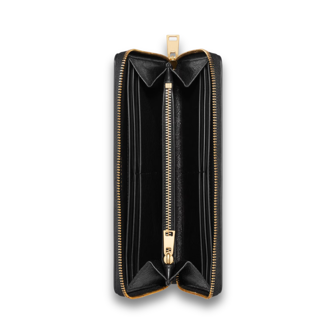 Tory Burch Charlie Quilted Zip Continental Wallet