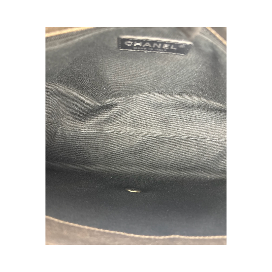 Chanel Metallic Large City Rock Flap Bag