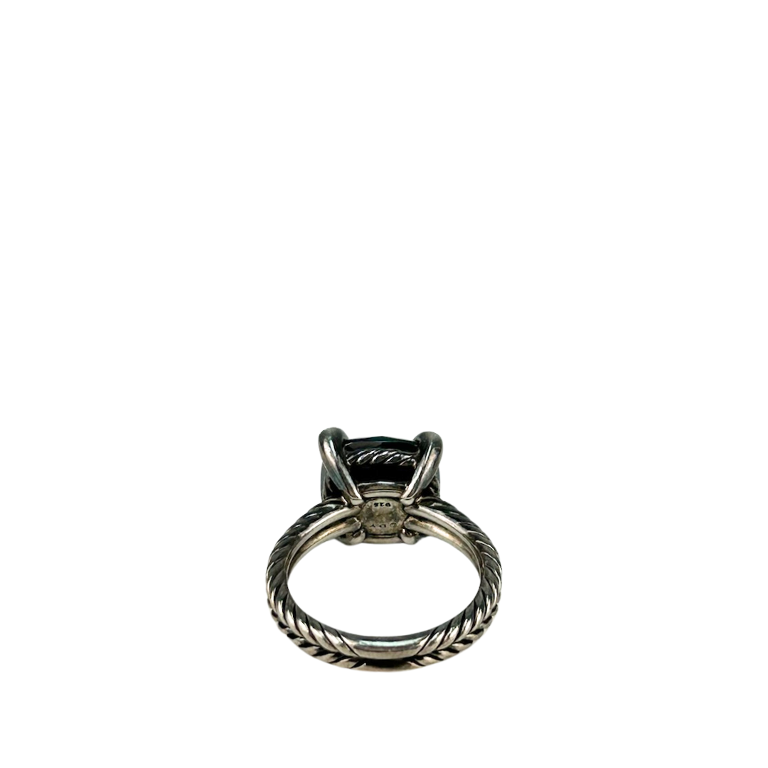 David Yurman Hematite Chatelaine Ring - Size 6