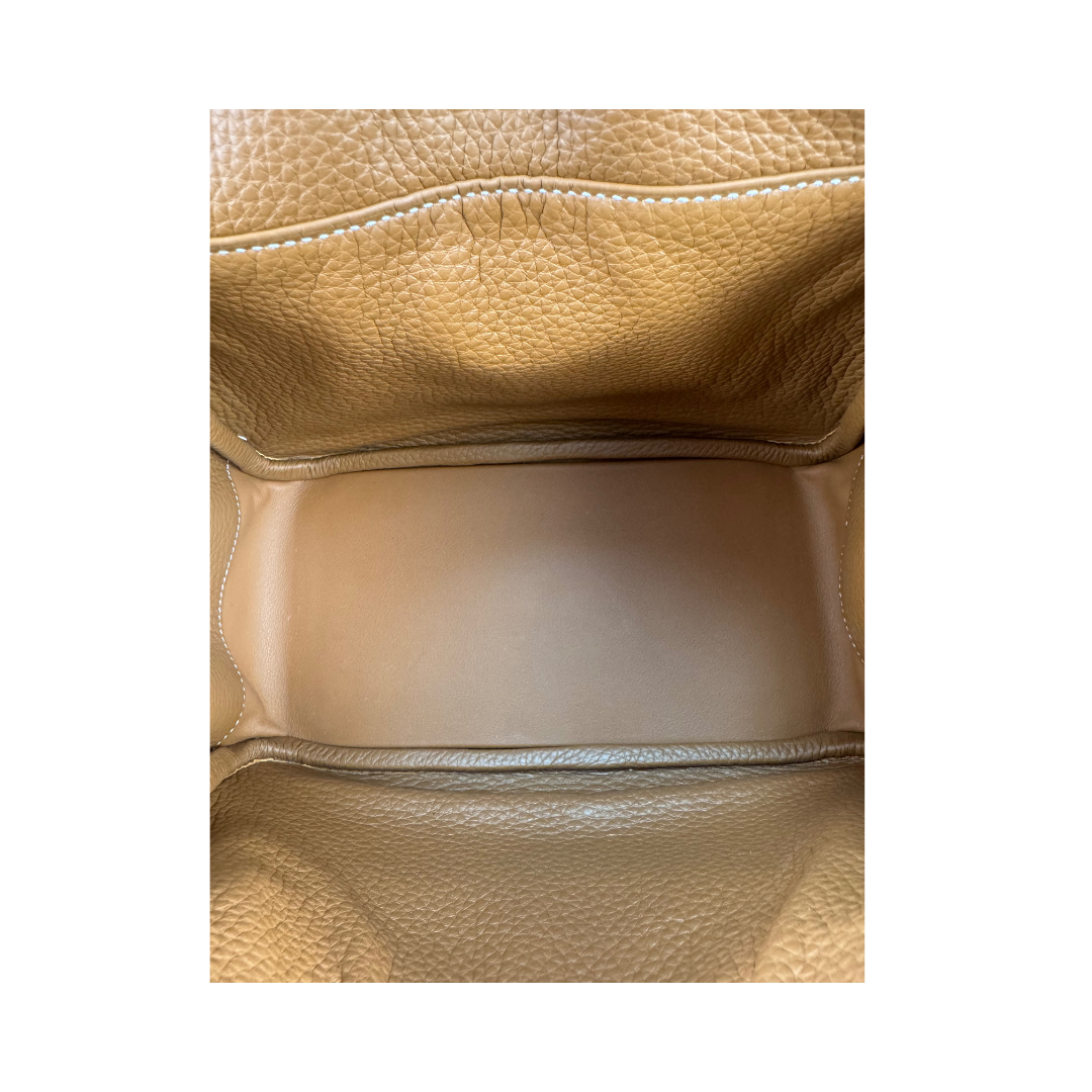 Hermès Clemence Lindy 26 Gold