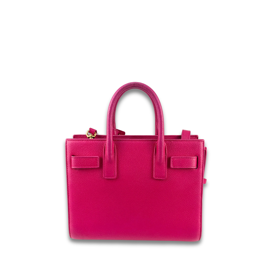 YSL Hot Pink Sac De Jour Nano