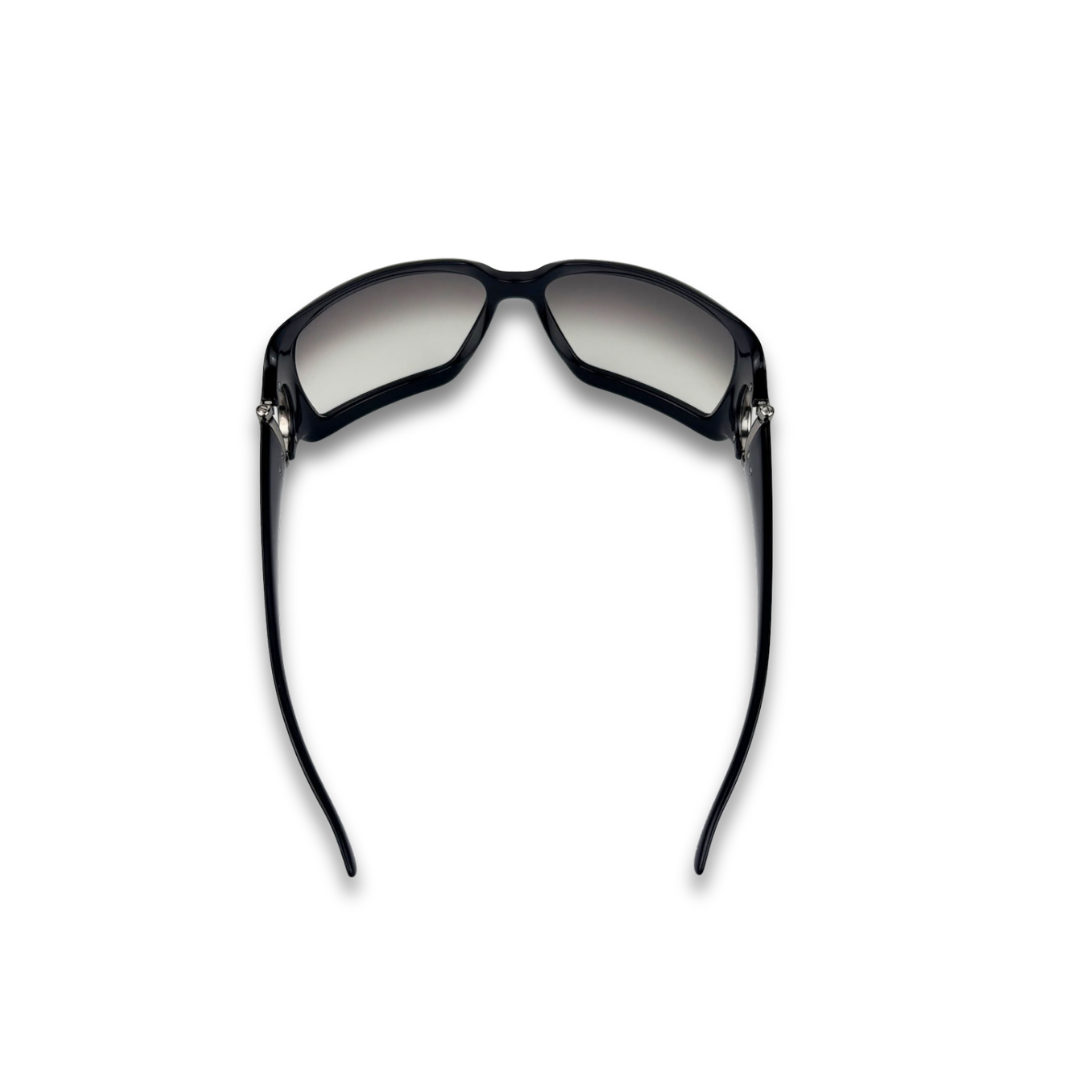 Gucci Black Rectangular Sunglasses