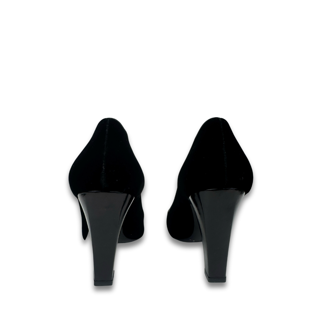 Celine Velvet Loafer Pumps - Size 36