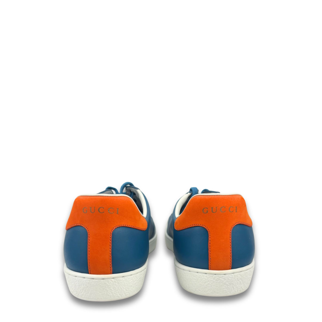 Gucci Men's Teal Sneakers - Size 9