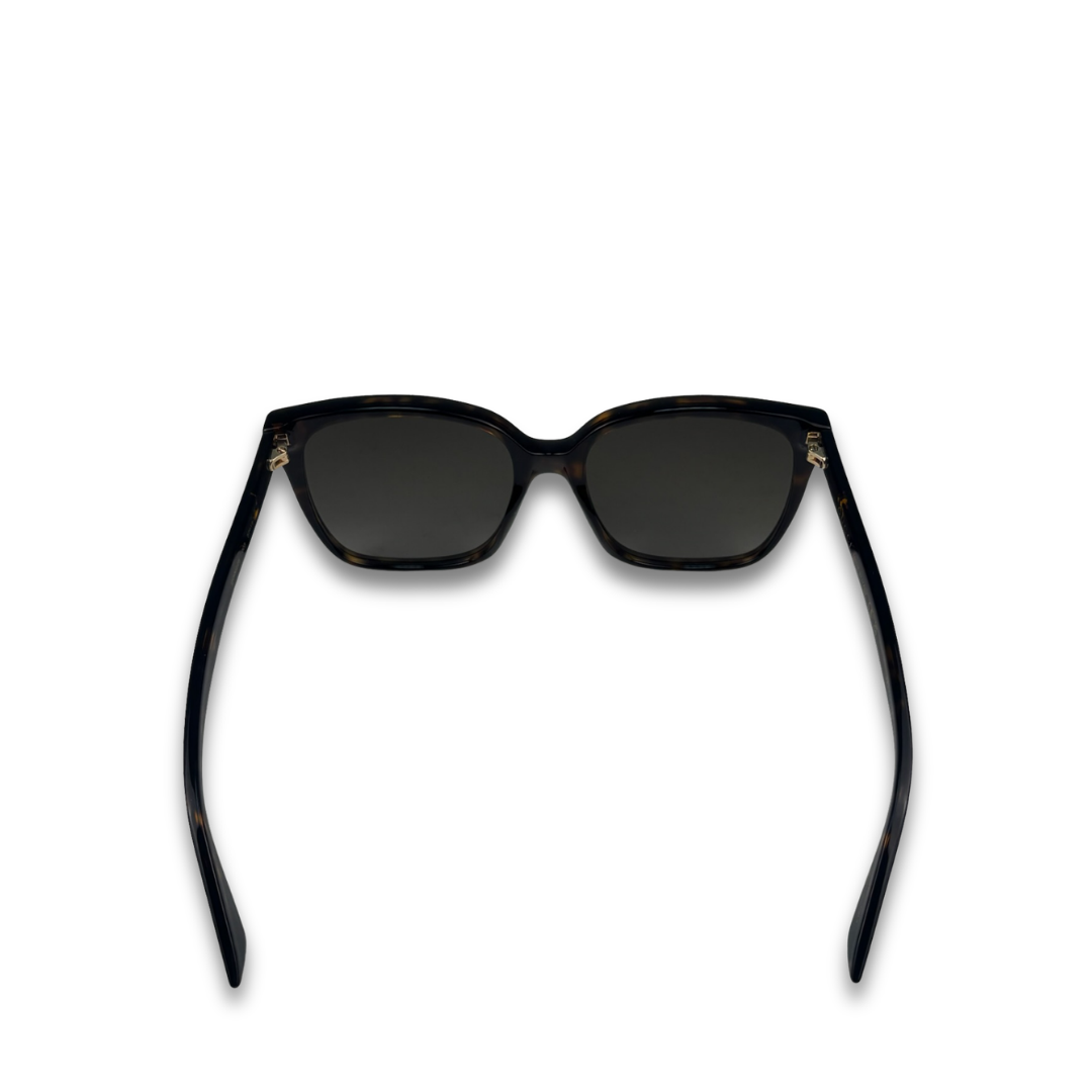 Gucci Oversized Tortoiseshell Gradient Sunglasses