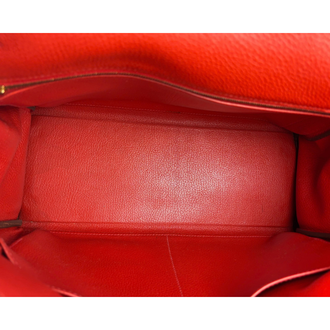 Hermès Togo Retourne Kelly 35 Red