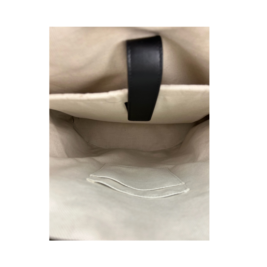 Gucci Black GG Embossed Backpack