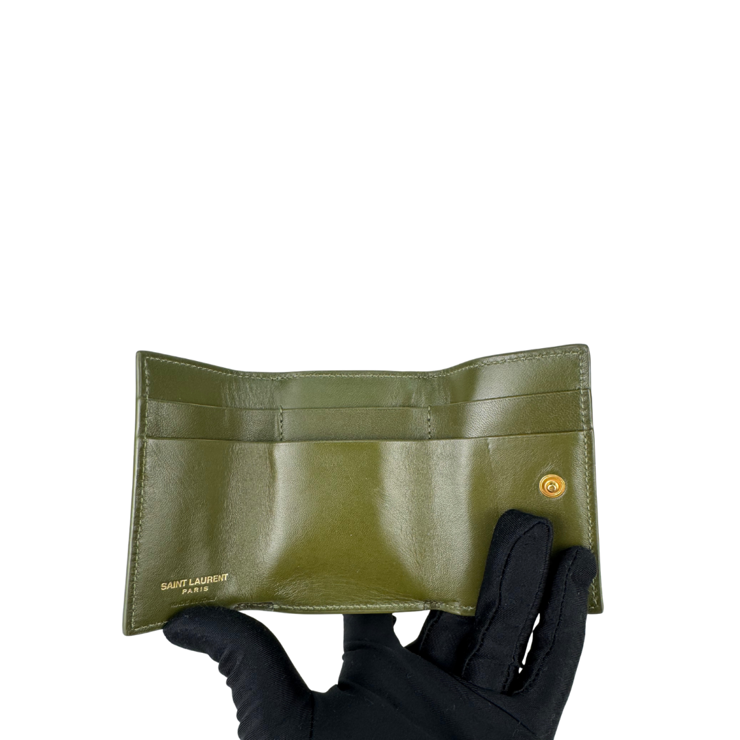 YSL Mini Lizard Belt Wallet