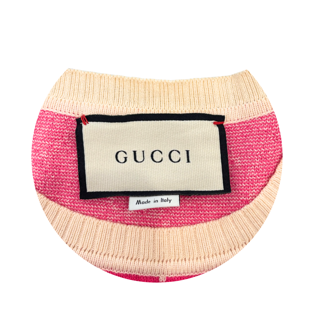 Gucci Pink Crewneck Sweater