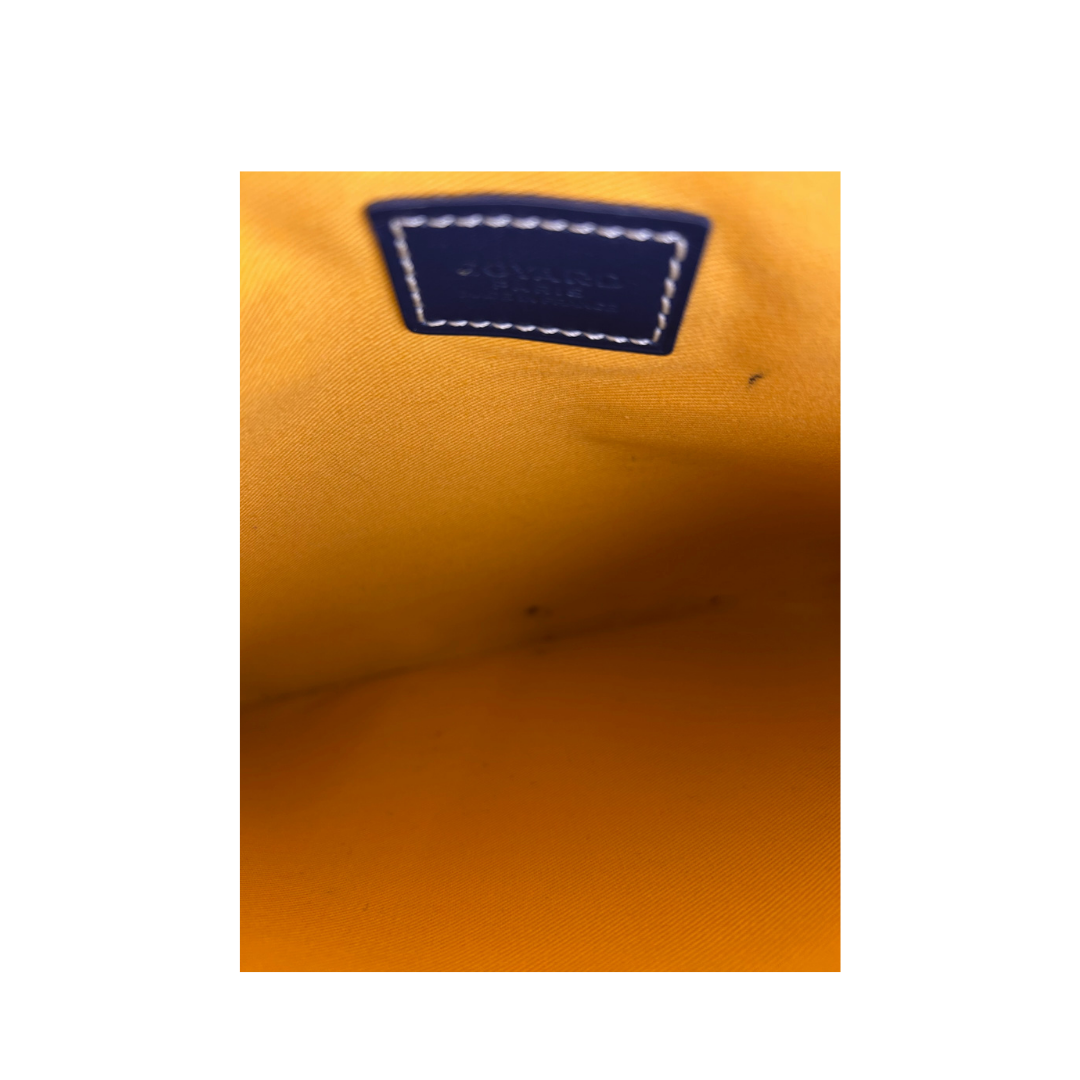 Goyard Navy Senat MM Pouch