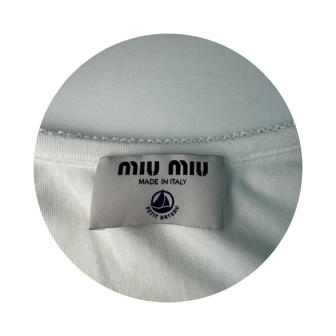 Miu Miu Petit Bateau T-Shirt - Size M