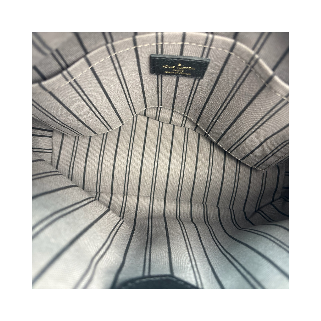 Louis Vuitton Black Empreinte Mazarine PM