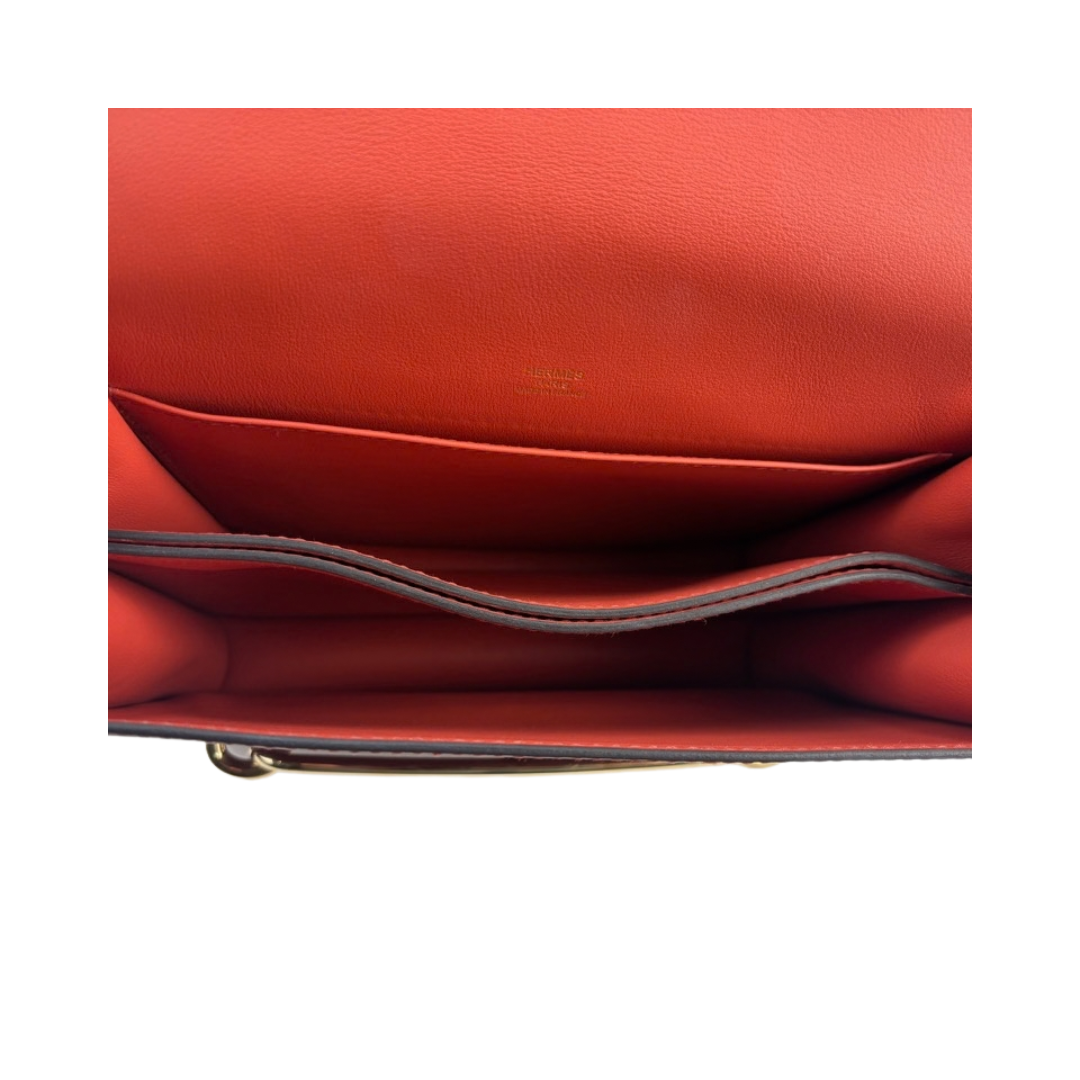 Hermès Suede Tricolor Roulis 23