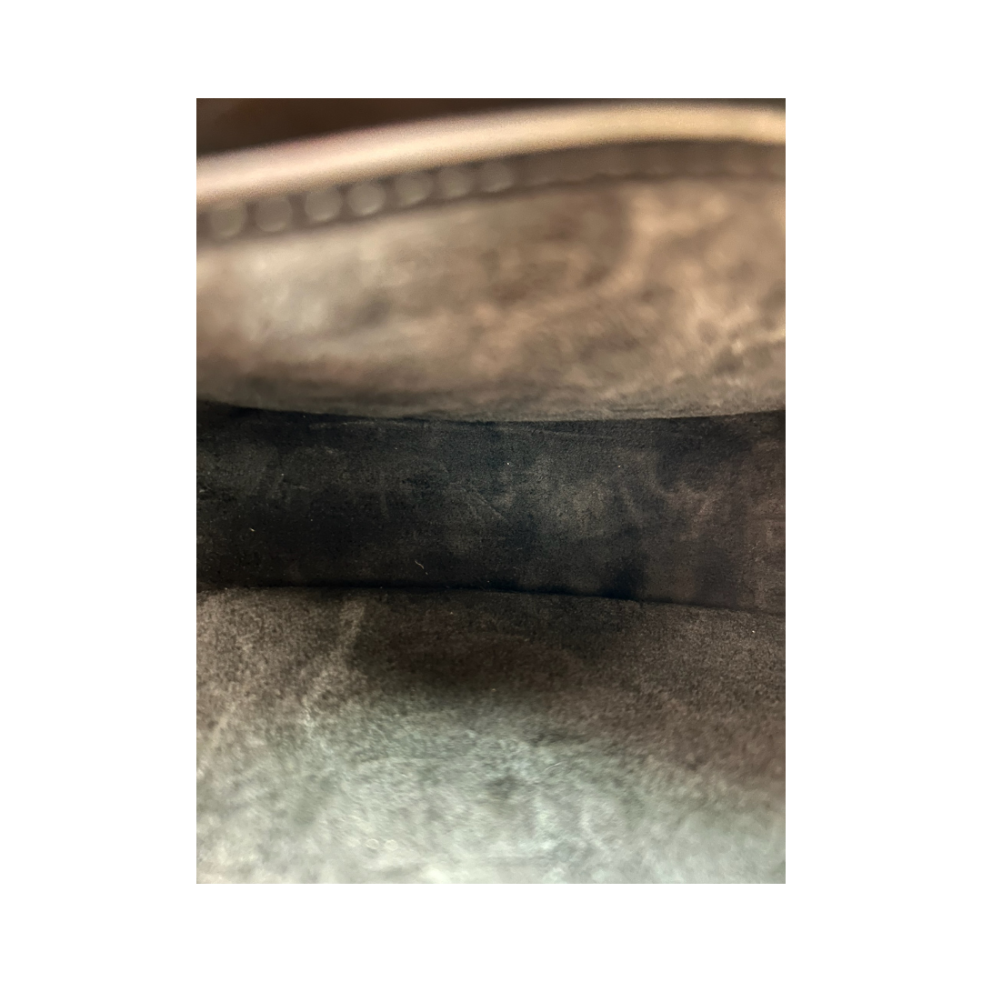 Celine Medium Black Ava Triomphe Shoulder Bag