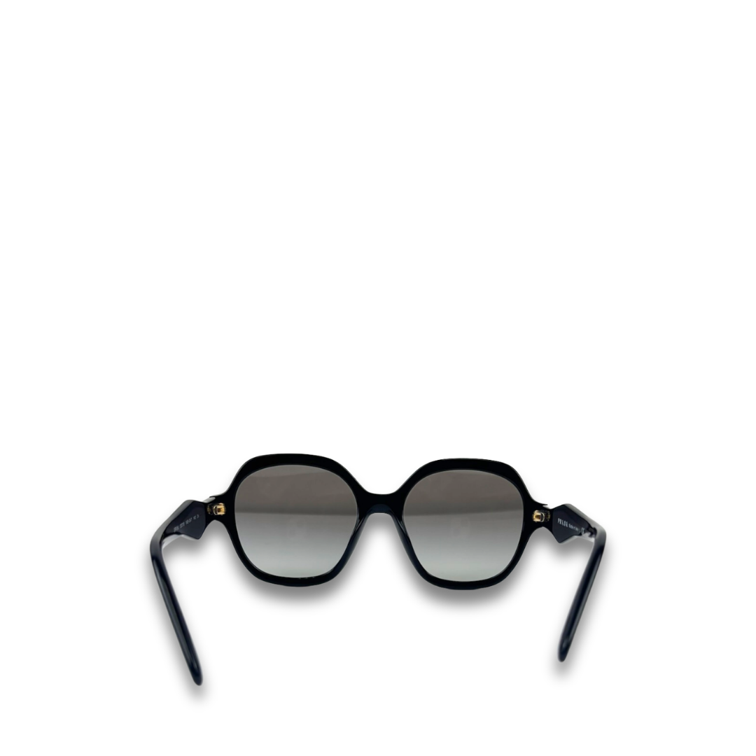 Prada Round Black Sunglasses