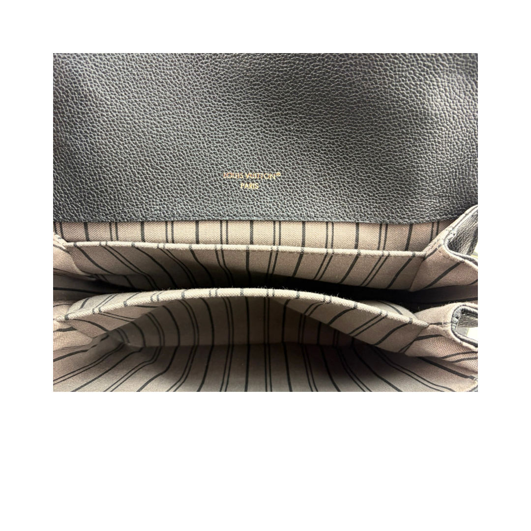 Louis Vuitton Black Empreinte Pochette Métis