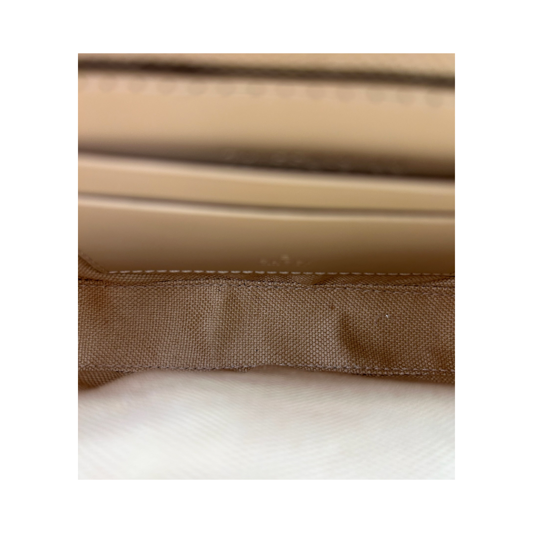 Gucci Super Mini Debossed Chain Shoulder Bag