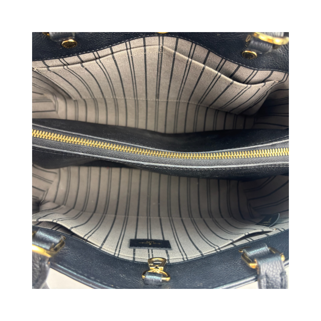 Louis Vuitton Black Empreinte Montaigne MM