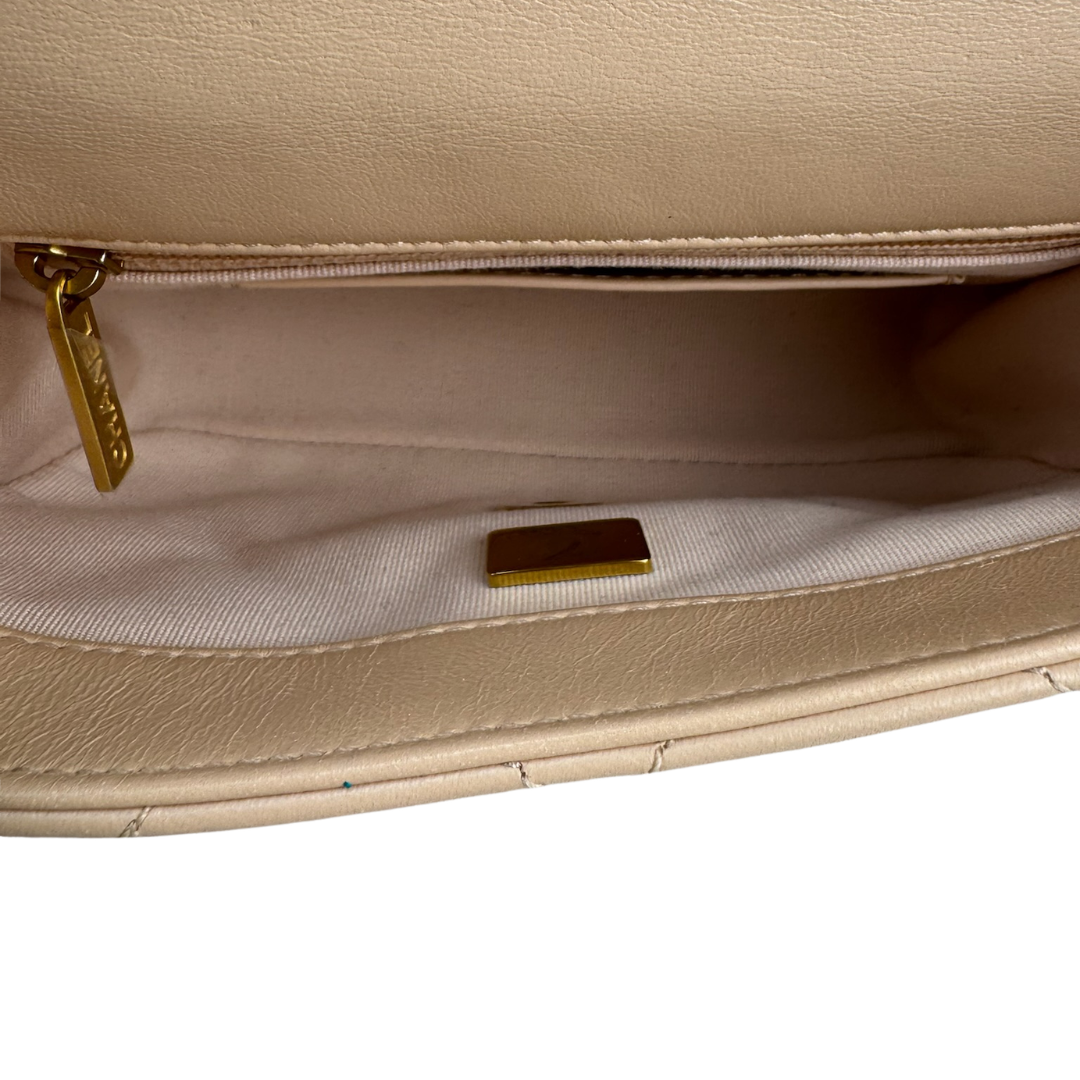 Chanel Blush Pink Mini Single Flap
