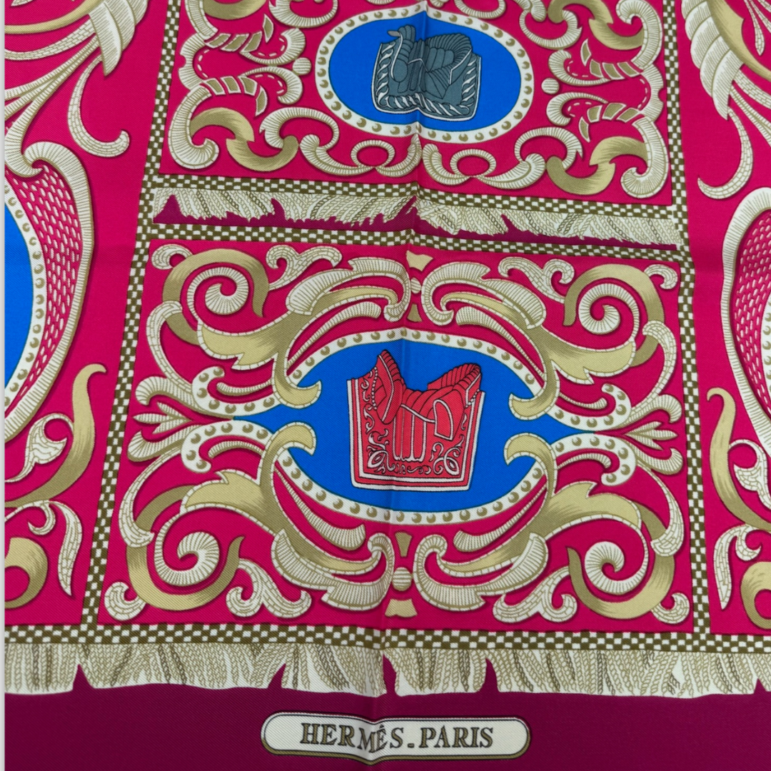 Hermès 'La Presentation' Silk Scarf 90