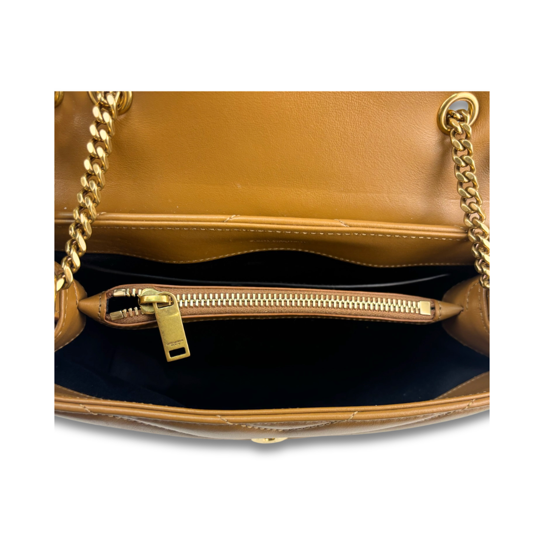 YSL Brown Small Loulou