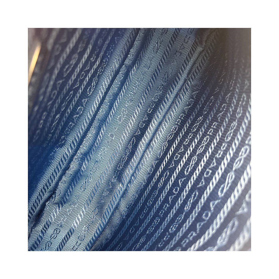 Prada Blue Nylon Re-Edition 2000 Bag
