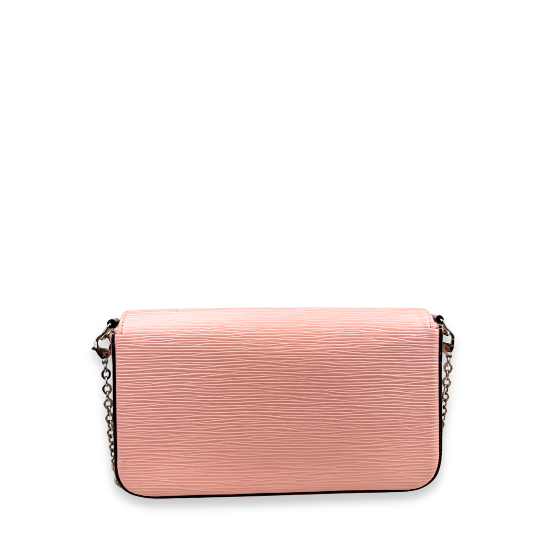 Louis Vuitton Pale Pink Epi Leather Pochette Felicie