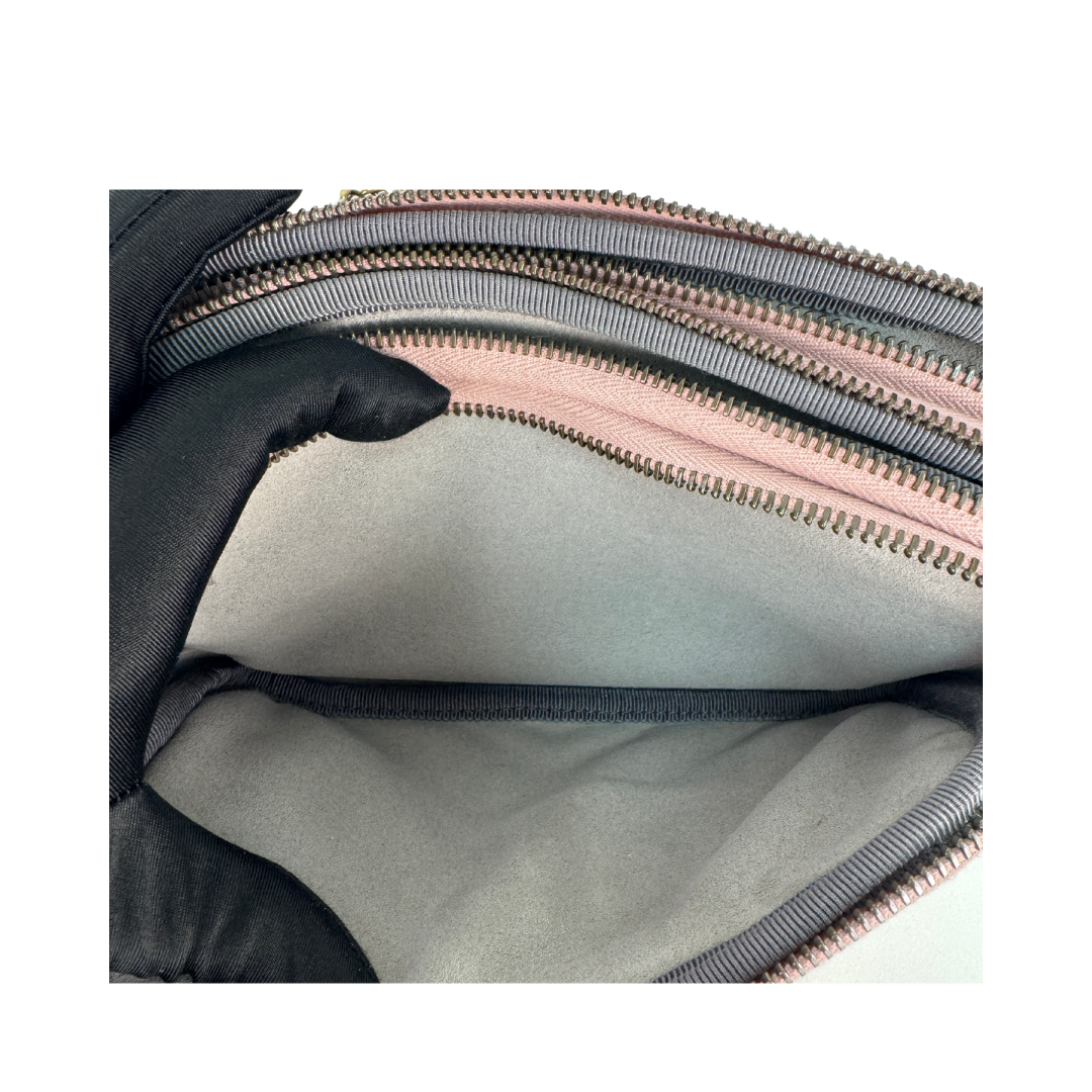 Gucci Pale Pink Triple Zip Marmont Mini