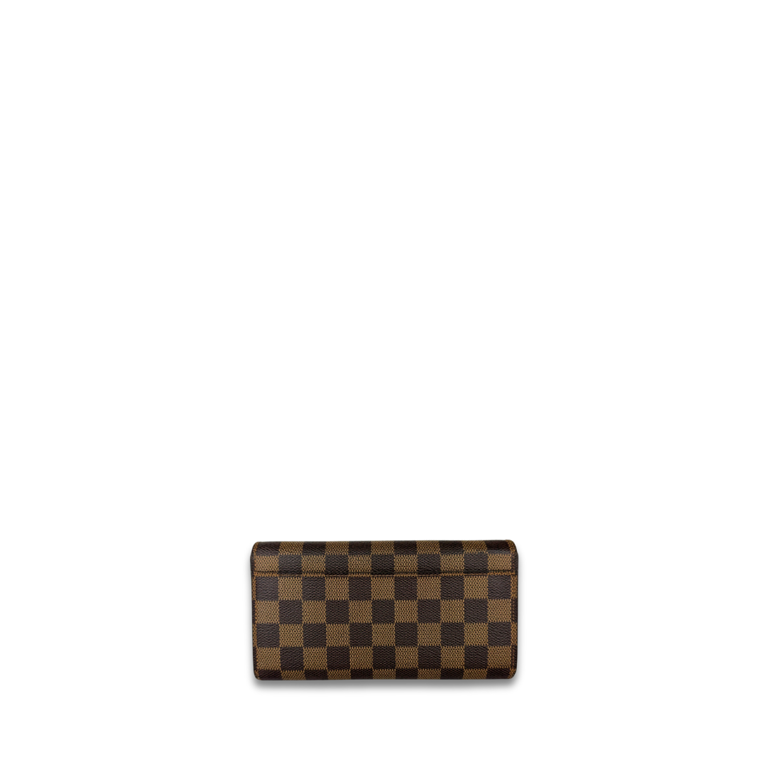 Louis Vuitton Damier Ebene Sarah Wallet