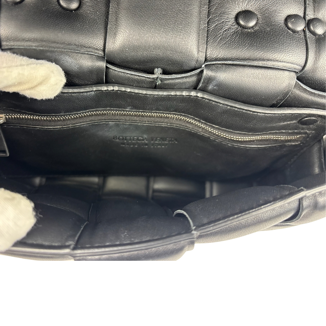 Bottega Veneta Intrecciato Chain Padded Cassette Bag