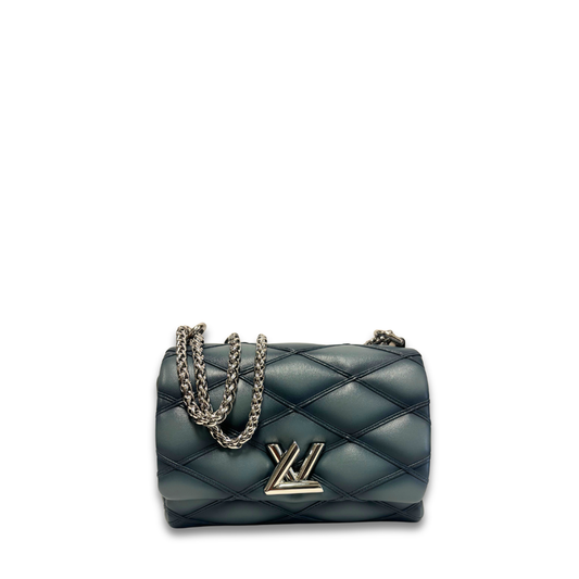 Louis Vuitton Malletage GO-14 PM Bleu Denim