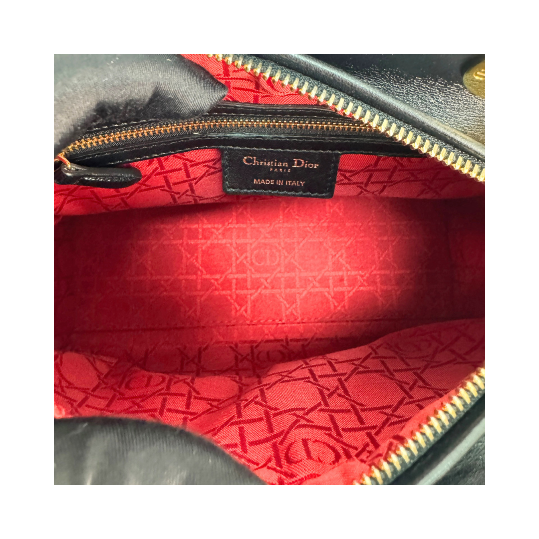Dior Medium Black Lady Dior
