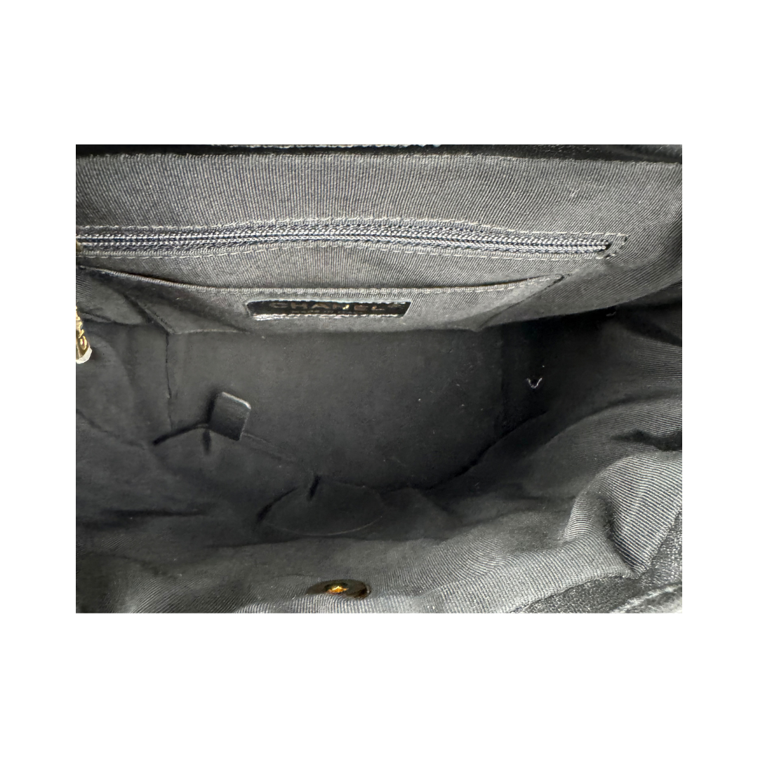 Chanel Black Lambskin Small Urban Spirit Backpack